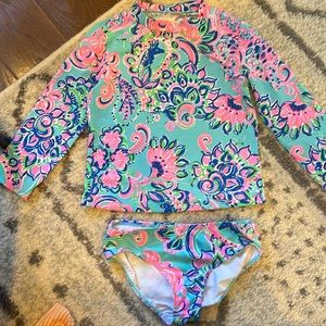 Girls size 8 Lilly Pulitzer swimsuit